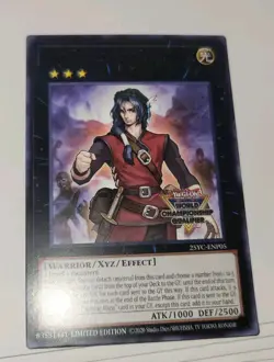 Dante, Traveler of the Burning Abyss - 25YC-ENP05 Stamped WCQ Top Cut - Yugioh - Image 1