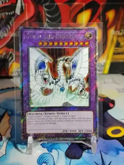 Yugioh Cyber End Dragon RA03-EN156 Platinum Secret Rare 1st Ed NM - Image 1