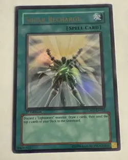Yugioh! Solar Recharge LODT-EN052 Ultra Rare 1st Edition NM - Image 1