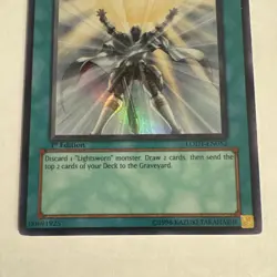 Yugioh! Solar Recharge LODT-EN052 Ultra Rare 1st Edition NM - Image 3