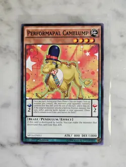 Yu-Gi-Oh! TCG: Performapal Camelump MP16-EN051 - Common - 1st Edition, 1996 - LP - Image 1