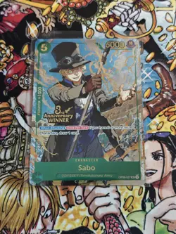 One Piece Card Game 3rd Anniversary Winner Set Monkey.D.Luffy Ace Sabo - Image 5