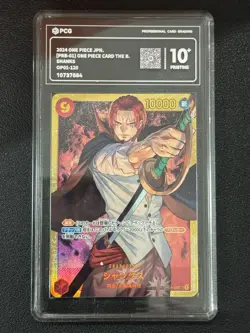 ONE PIECE PCG10+ SHANKS OP01-120 SEC 2024 JAPANESE - Image 1