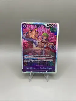 Donquixote Doflamingo SR OP10-071 Royal Blood One Piece CCG English Foil - Image 1