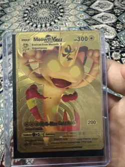 Meowth VMAX SWSH005 Jumbo Cards Holo - Image 1