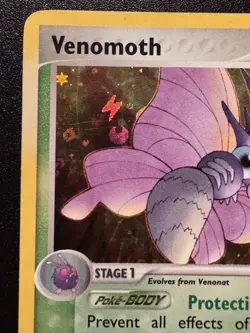 Venomoth 49/112 EX FireRed & LeafGreen Pokemon Card Reverse Holo Foil Rare LP - Image 3