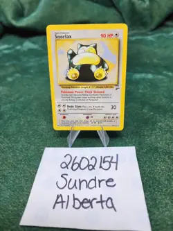 Snorlax - Pokemon Base Set 2- #30/130 - Vintage Pokemon Card - Image 1