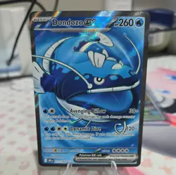 Pokemon TCG Dondozo EX Ultra Rare Full Art S&V: Destined Rivals Card 211/182 - Image 1