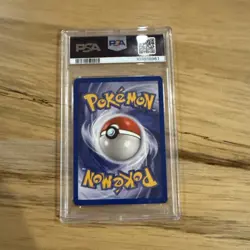 PSA 9 Mint Dark Arbok 1st Edition Pokemon 2000 Team Rocket Bagged Error Card - Image 2