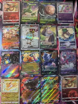 Pokemon 16 Card Lot nm V Max Mega Amazing Ex HOLO Rare Hits Only B47 - Image 1