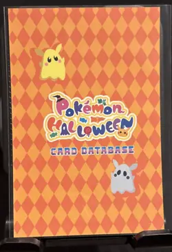 Rare Pokemon Halloween Full Art Charizard Database Low Pop Card 🎃 (a) - Image 2