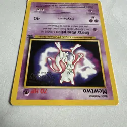 MEWTWO #3 Kids WB Stamped Movie Promo Pokemon TCG card - Image 4