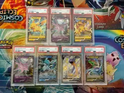 Pokemon Card Lot PSA Lot Pikachu Espeon Glaceon Fire - Image 1