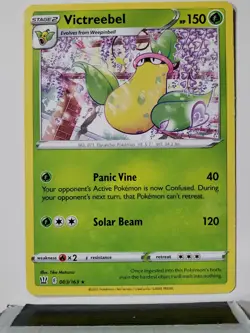 Victreebel 003/163 NM - RARE Battle Styles Pokemon Card - Tika Matsuno Art - Image 1