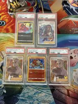 Pokemon Card Lot PSA Lot Nessa Radiant Heatran Fire - Image 1