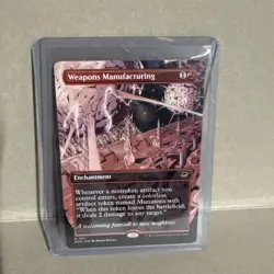 MTG Weapons Manufacturing (Borderless) Edge of Eternities Regular - Image 1