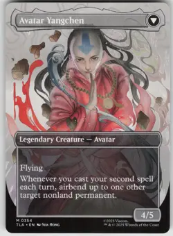 MTG The Legend of Yangchen Borderless Normal NM Avatar Last Airbender Magic 354 - Image 2
