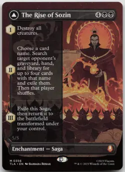 MTG The Rise of Sozin Borderless Normal NM Avatar: The Last Airbender Magic 356 - Image 1