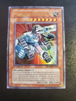 Machina Fortress SDMM-EN001 1st Ultra Rare Moderate Play Yu-Gi-Oh! DNA GAMES - Image 1