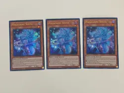 Yugioh Magicians' Souls x 3 - 1st Edition Ultra Rare NM - Free Holo A - Image 1