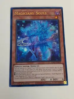 Yugioh Magicians' Souls x 3 - 1st Edition Ultra Rare NM - Free Holo A - Image 3