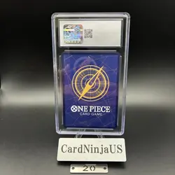 CGC GEM MINT 10 Sanji OP01-013 Promo 25th Anniversary Edition ONE PIECE Card 80 - Image 2