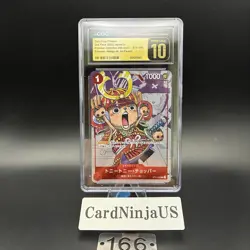 CGC 10 PRISTINE Tony Tony Chopper Parallel ST01-006 C 25th Edition ONE PIECE 166 - Image 1