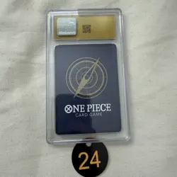 CGC 10 PRISTINE Luffy SR OP07-109 Japanese One Piece Promo Card ONE PIECE 24 - Image 2