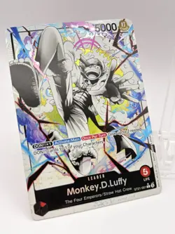One Piece Monkey D Luffy ST21-001 Leader Alt Art Parallel NM/M ENGLISH - Image 2