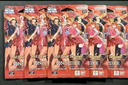 ONE PIECE Heroines EB-03 Sleeved Booster pack English (Lot of 5) SHIPPED ASAP - Image 1