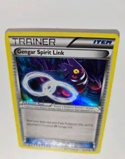 Pokemon Gengar Spirit Link XY Phantom Forces Holo Trainer Card 95/119 - Image 4