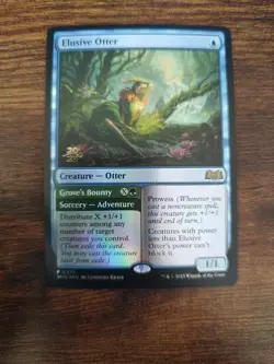 Elusive Otter Prerelease Cards Foil - Image 1