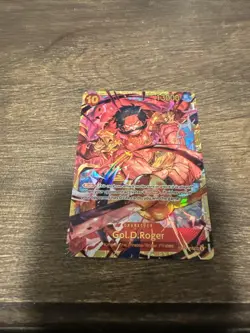 One Piece Card Game Gol.D.Roger OP09-118 SEC M/NM Emperor In The New World - Image 1