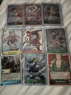 One Piece TCG Card Lot - Image 1