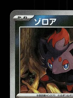 Zorua Masterball 096/187 NM Terastal Festival ex Japanese Pokemon Card TCG - Image 4
