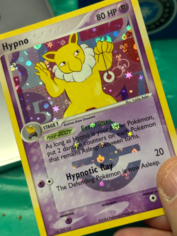Hypno 25/112 Rare Reverse LP Holo FireRed & LeafGreen Pokemon Card - Image 3