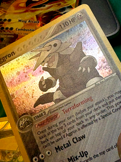 Pokemon TCG - Aggron - Power Keepers 1/108 - Rare - Holo - LP Card - Image 3
