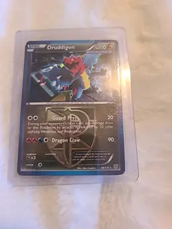 Druddigon 94/135 Cracked Ice Holo Plasma Storm Pokemon Card - Image 1