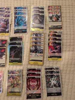 One Piece GCC 51 Card Deck Gecko Moria Eng OP14 Plus Sabo Opened Tin Included - Image 3