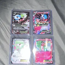 Pokemon TCG 4 Foil EX Card Lot - Gardevoir EX & M Gardevoir EX English - Image 1