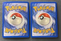 2003 PIKACHU 12 HOLO BLACK STAR PROMO & MEOWTH 13 HOLO POKEMON CARD N/MINT - Image 2