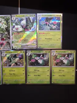 Pokemon TCG EX/Holo Lot - 10 Cards: Sprigatito, Floragato, Meowscarada, Full art - Image 3