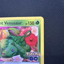 Radiant Venusaur - 004/078 - Pokemon GO - Ultra Rare Holo Shiny Pokemon Card NM - Image 2