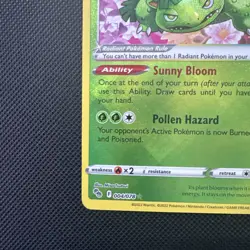 Radiant Venusaur - 004/078 - Pokemon GO - Ultra Rare Holo Shiny Pokemon Card NM - Image 4