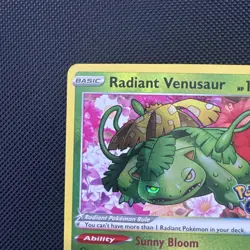 Radiant Venusaur - 004/078 - Pokemon GO - Ultra Rare Holo Shiny Pokemon Card NM - Image 5