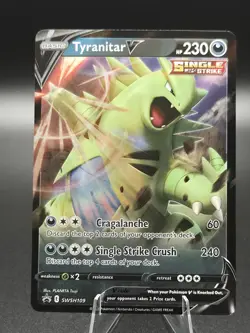 Tyranitar V SWSH109 SWSH: Sword & Shield Promo Cards Holo - Pokemon TCG - NM - Image 1