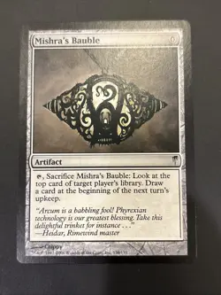 Mishra's Bauble (Coldsnap) Magic: The Gathering Uncommon Mtg NM UP - Image 1