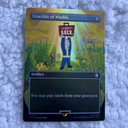 Crucible of Worlds (Borderless) #357 (Foil) (NM) Fallout PIP Magic MTG - Image 1