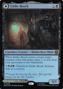 Eddie Brock Marvel's Spider-Man Foil - Image 1