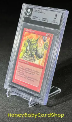 MTG The Dark 1994 Goblin Wizard BGS 9.0Q+ (Quad+) MINT Old School 93/94 - Image 3